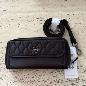 Lug Kickflip SE Convertible RFID Wallet Black 2